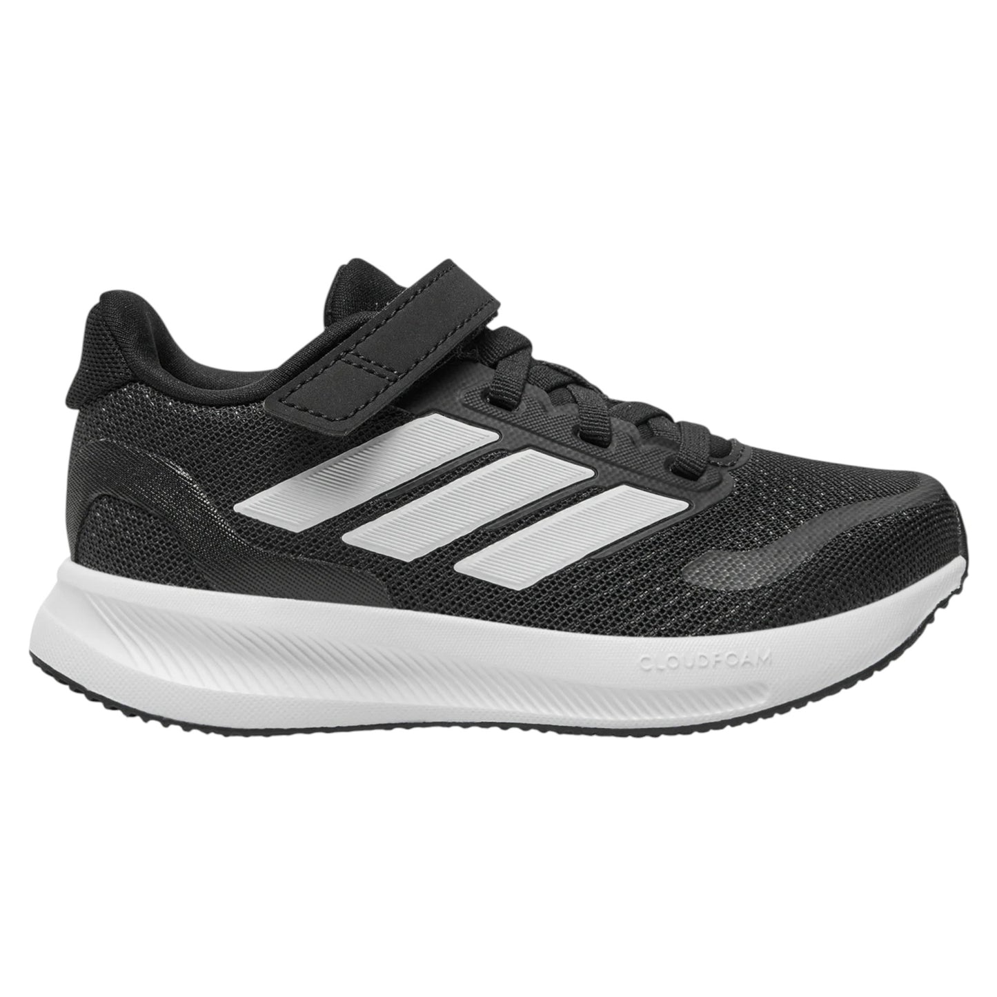 .ADIDAS KIDS RUNFALCON 5 SHOES - BLACK/WHITE - (IE8574) - R56 - R2L14