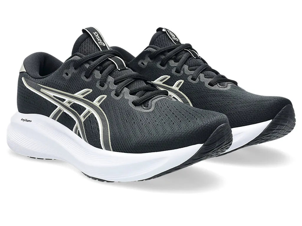 .ASICS WOMENS GEL-EXCITE 11 (D WIDE) - Black/Meteor Grey - (1012B860.001) - GMG- R2L13