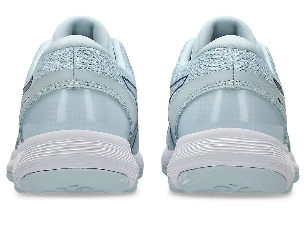 .ASICS WOMEN GEL-NETBURNER ACADEMY 10 NETBALL SHOES - SKY/MIDNIGHT - (1072A114.400) - SKY - R2L14