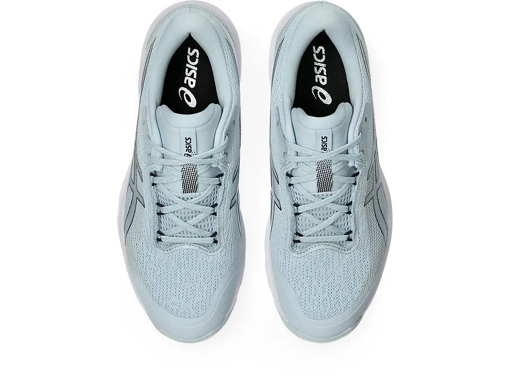 .ASICS WOMEN GEL-NETBURNER ACADEMY 10 NETBALL SHOES - SKY/MIDNIGHT - (1072A114.400) - SKY - R2L14