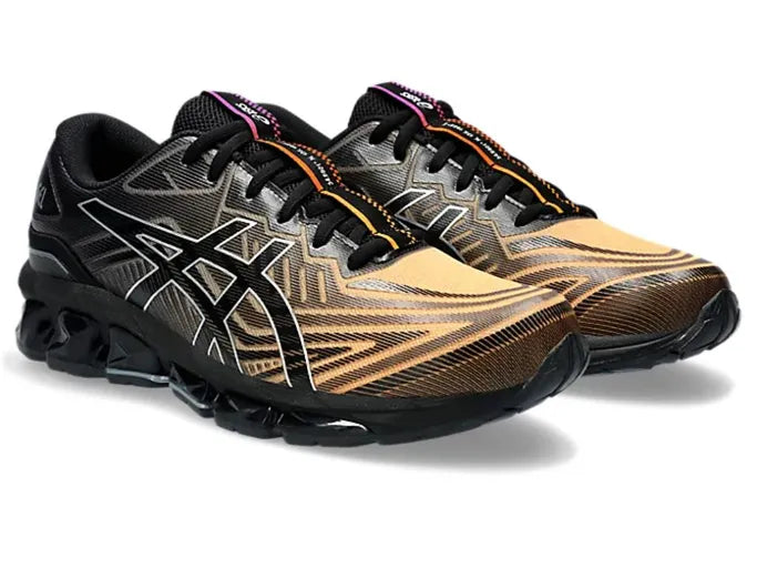 .Asics Mens Gel-Quantum 360 VII - BLACK/ORANGE LILY - (1201A915-003) - ONG - R2L14