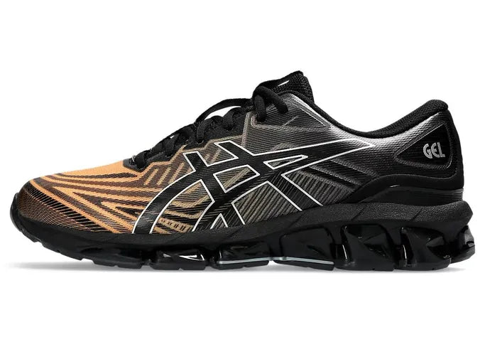 .Asics Mens Gel-Quantum 360 VII - BLACK/ORANGE LILY - (1201A915-003) - ONG - R2L14