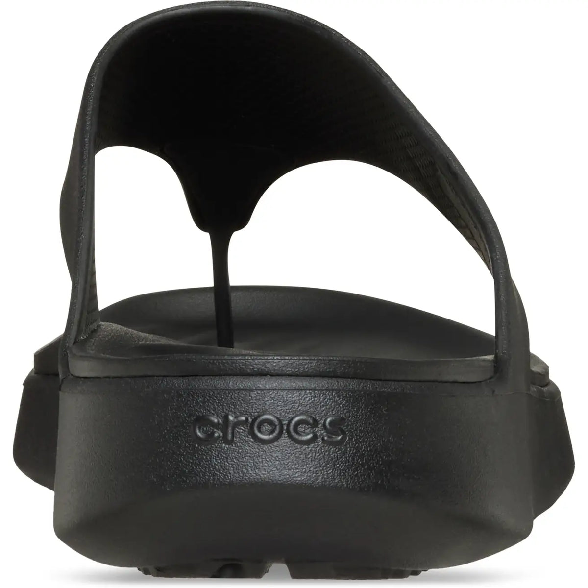 .Crocs Womens Getaway Triangle Flip - Black - (212018-001) - F