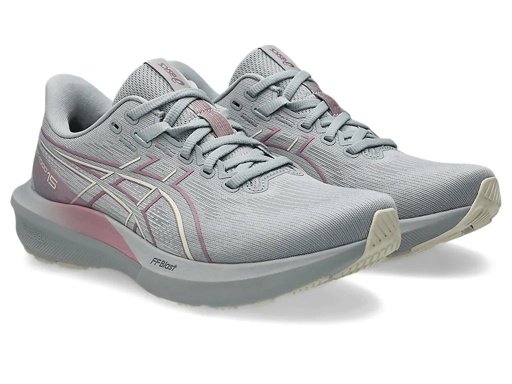 .Asics Womens GT-1000 15 PIEDMONT GREY/TARO PURPLE (1012B995.020) - WF - R1L6