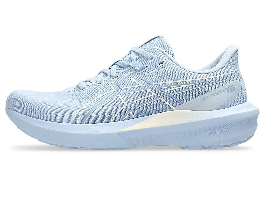 .Asics Womens GT-1000 15 SOLID AIR/CREAM (1012B994.400) - AC - R1L6