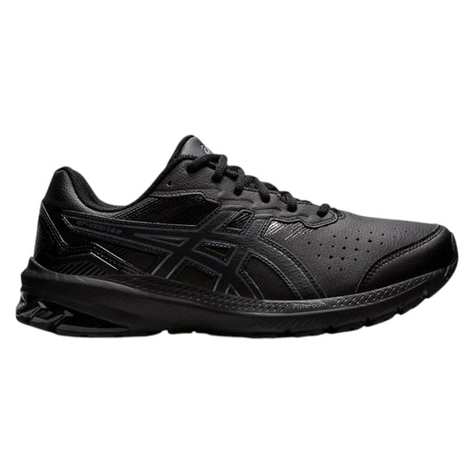 .Asics Mens GT-1000 LEATHER BLACK (2E WIDE FITTING) - (1131A059.001) - GTS - R2L13