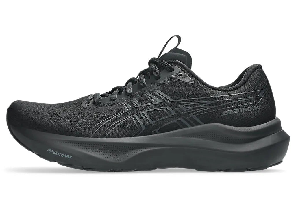 .Asics Mens GT-2000 V.14 - Black/Graphite Grey (D FITTING) - (1011C056.002) - GT3- R2L12