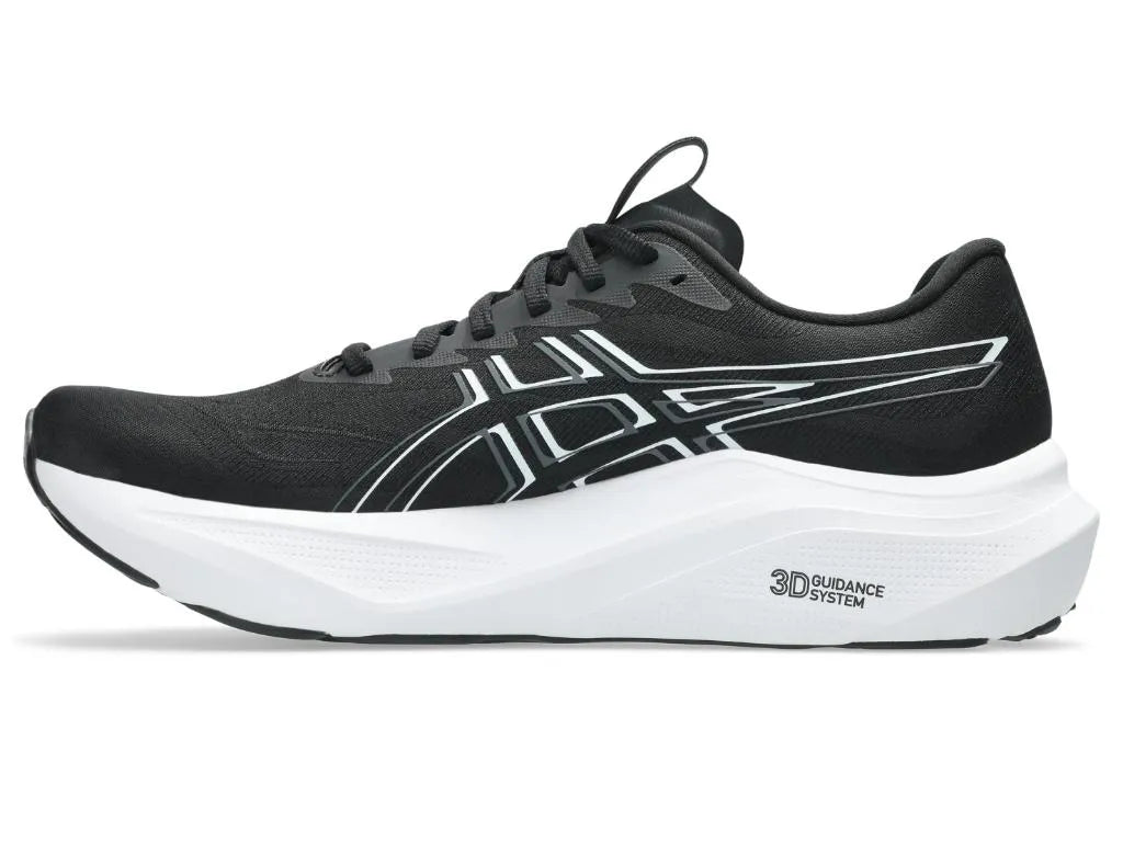 .Asics Mens GT-2000 V.14 - BLACK/WHITE (D FITTING) - (1011C056.001) - GT2- R2L12