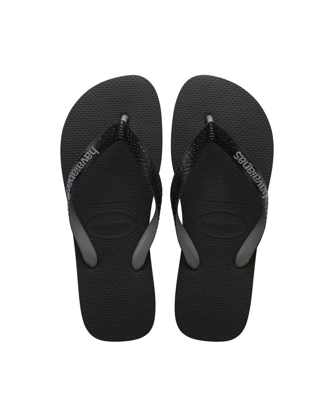.Havaianas Mens Top Mix Black/Black/Grey - (7663) - HVRY - F