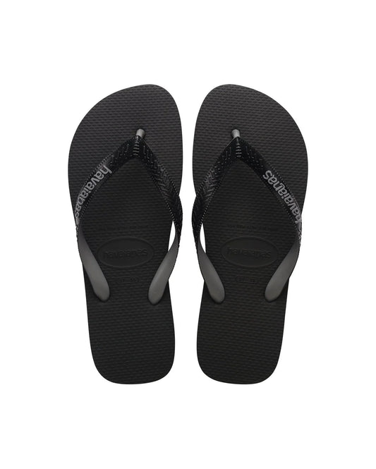 .Havaianas Mens Top Mix Black/Black/Grey - (7663) - HVRY - F