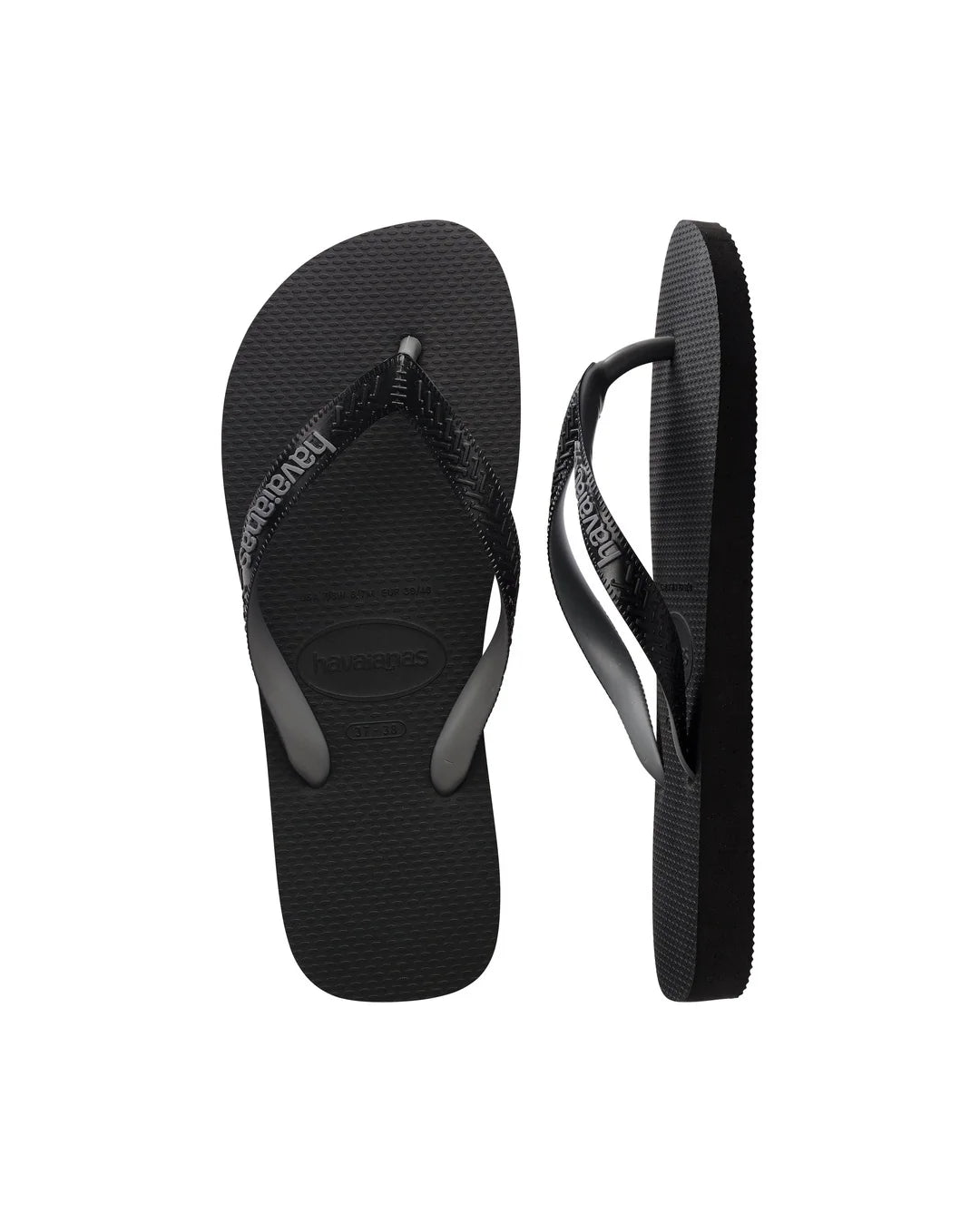 .Havaianas Mens Top Mix Black/Black/Grey - (7663) - HVRY - F