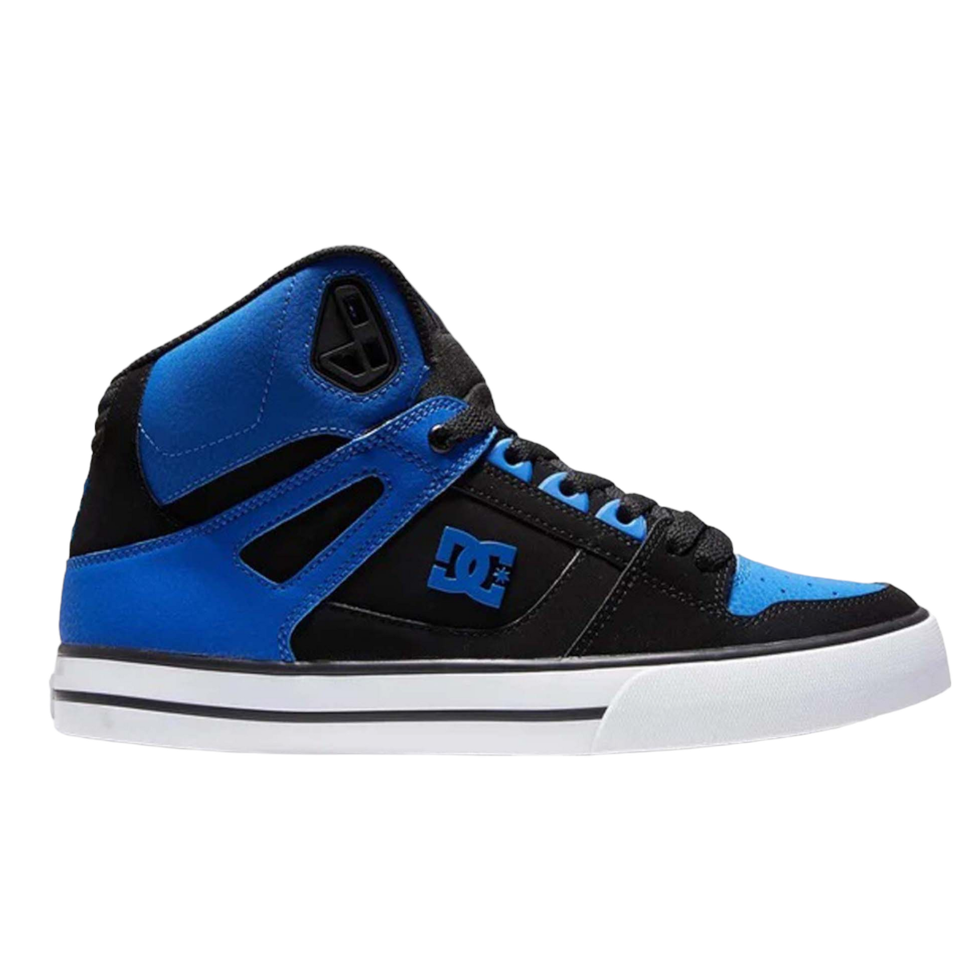 DC Men Pure High Top Black Royal Blue ADYS400043 BR4 BR
