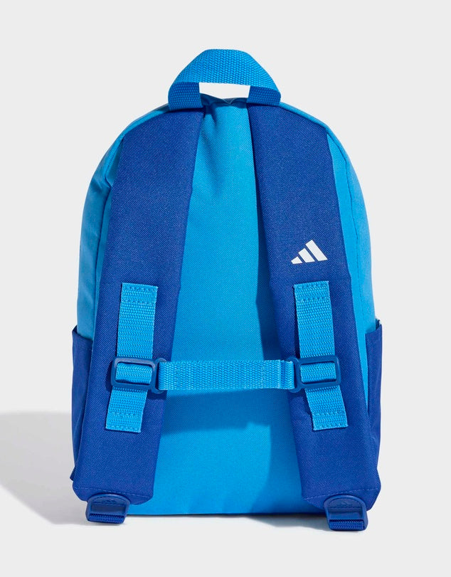 .ADIDAS Logo Backpack Kids - BLUE/WHITE - (KE0412) - R1L1