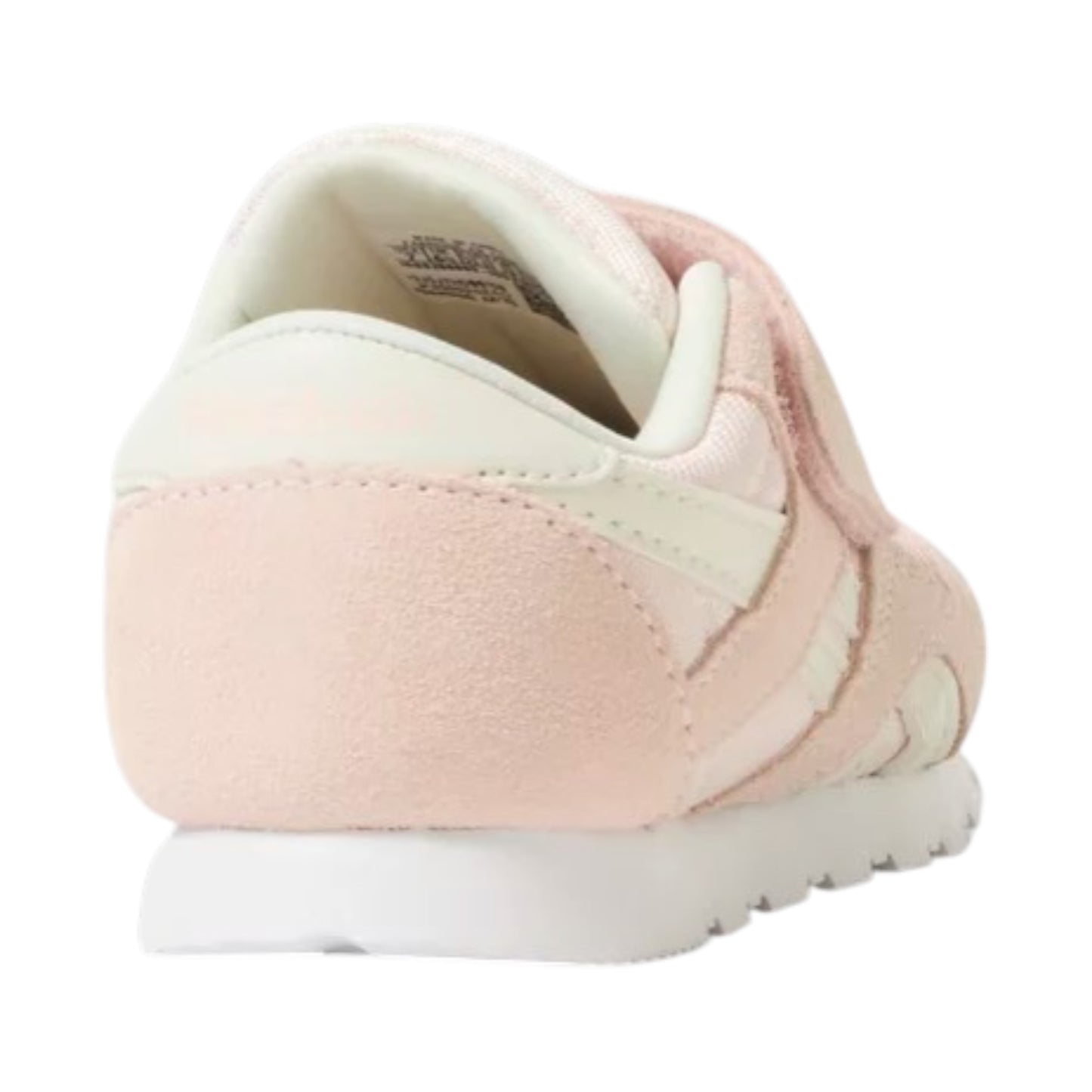 .REEBOK TODDLERS CLASSIC LEATHER NYLON - PINK/WHITE - (100256548) - QT- R1L9
