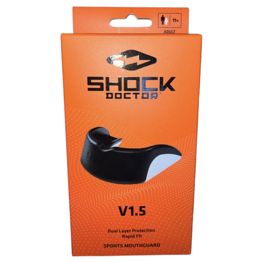 .Shock Doctor Mouth Guard V 1.5 Black (Adult) - (SD4000-BK-AD) - F