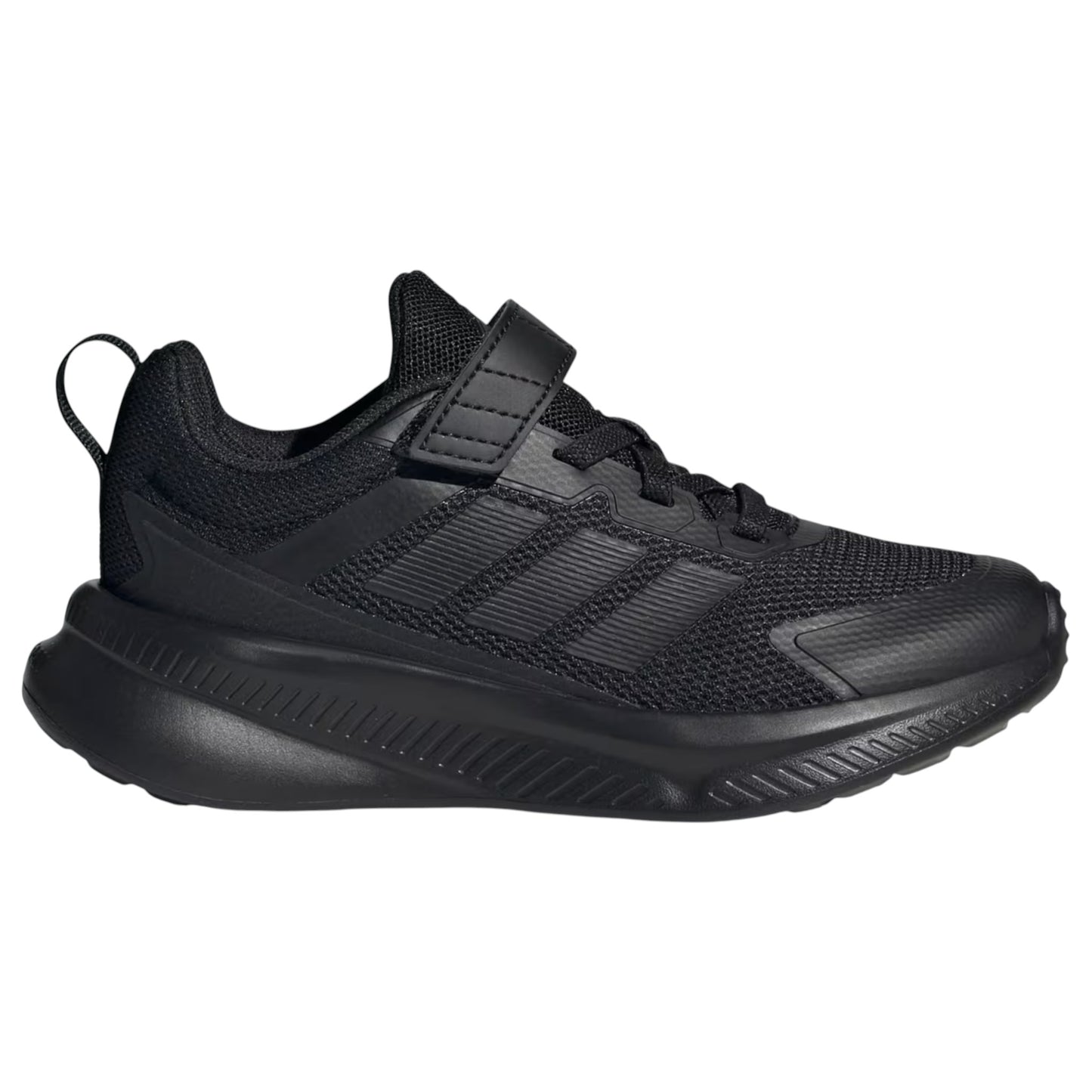 .ADIDAS KIDS FORTARUN 4.0 SHOES - BLACK/BLACK - (JQ5195) - JQ3 - R2L13