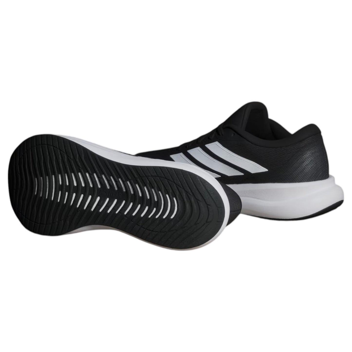 .Adidas Mens RunFalcon 6 WIDE Running Shoes - Black/White/Carbon - (IH1815) - RWD - R1L5