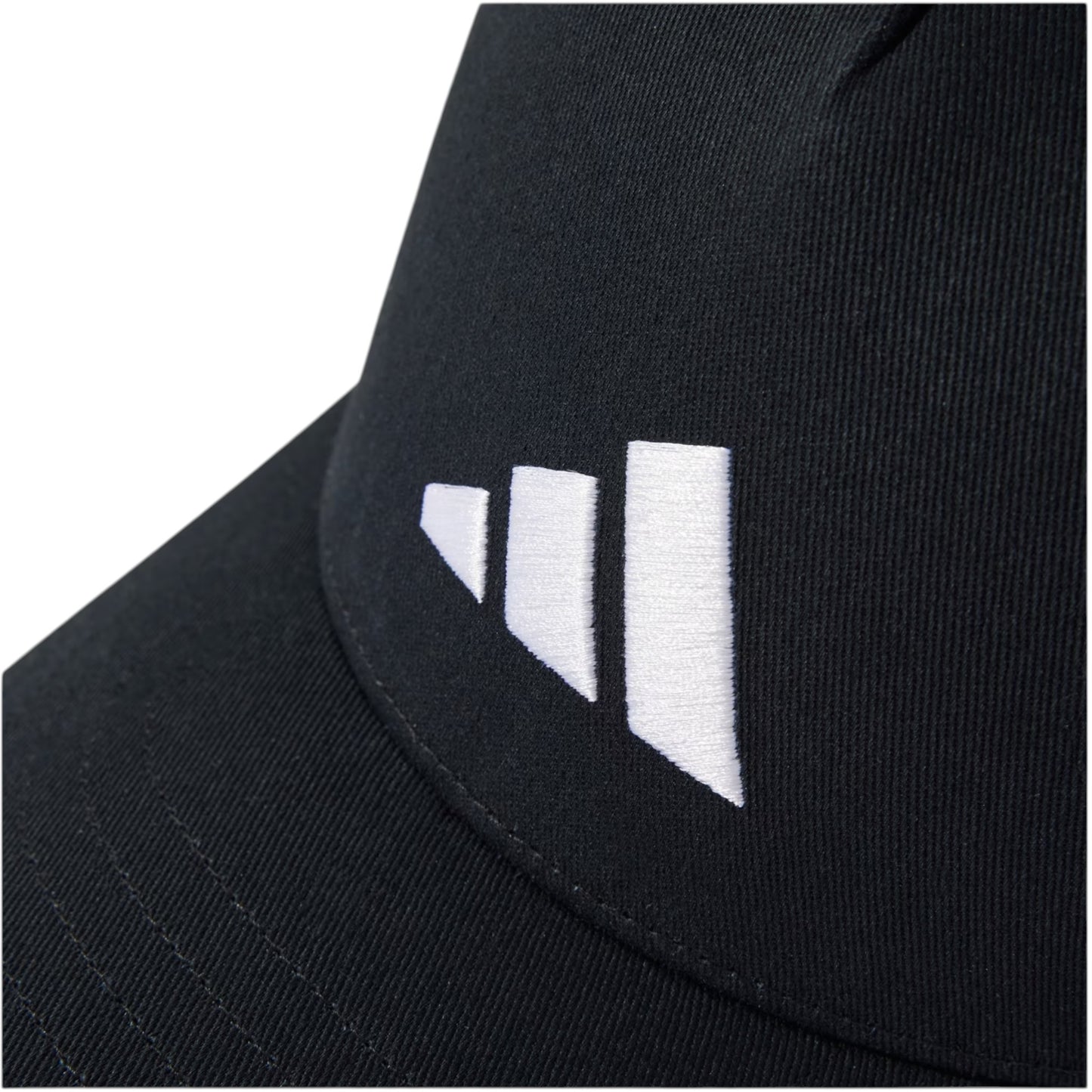 .Adidas COTTON KIDS (JUNIOR)BASEBALL CAP - Black/White- (JD1328) - F