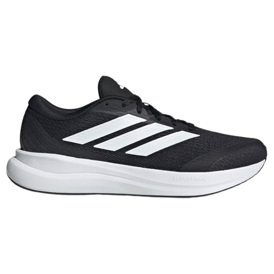 .Adidas Mens RunFalcon 6 WIDE Running Shoes - Black/White/Carbon - (IH1815) - RWD - R1L5