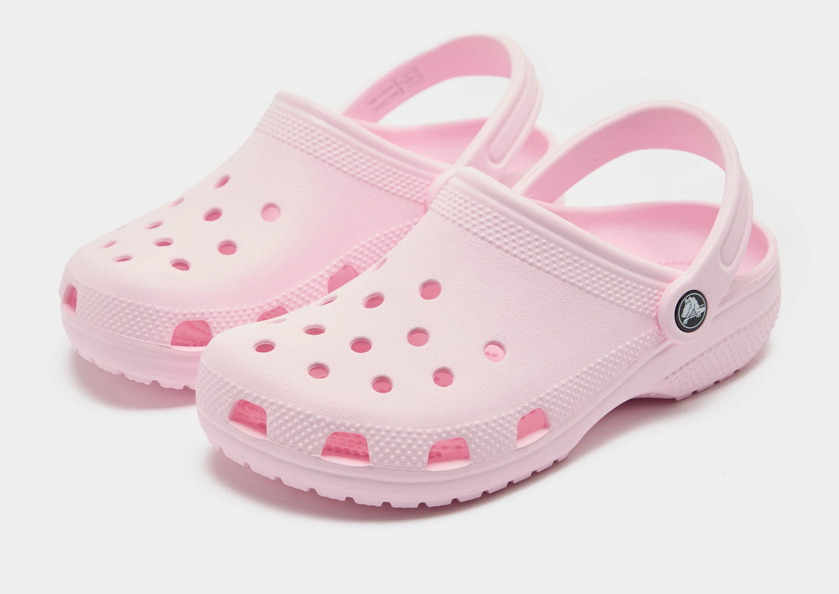 .Crocs Original Classic Clogs Pink Milk Kids/Youth (Beach) - PINK MILK- (206991-6ZW) - BOX L6