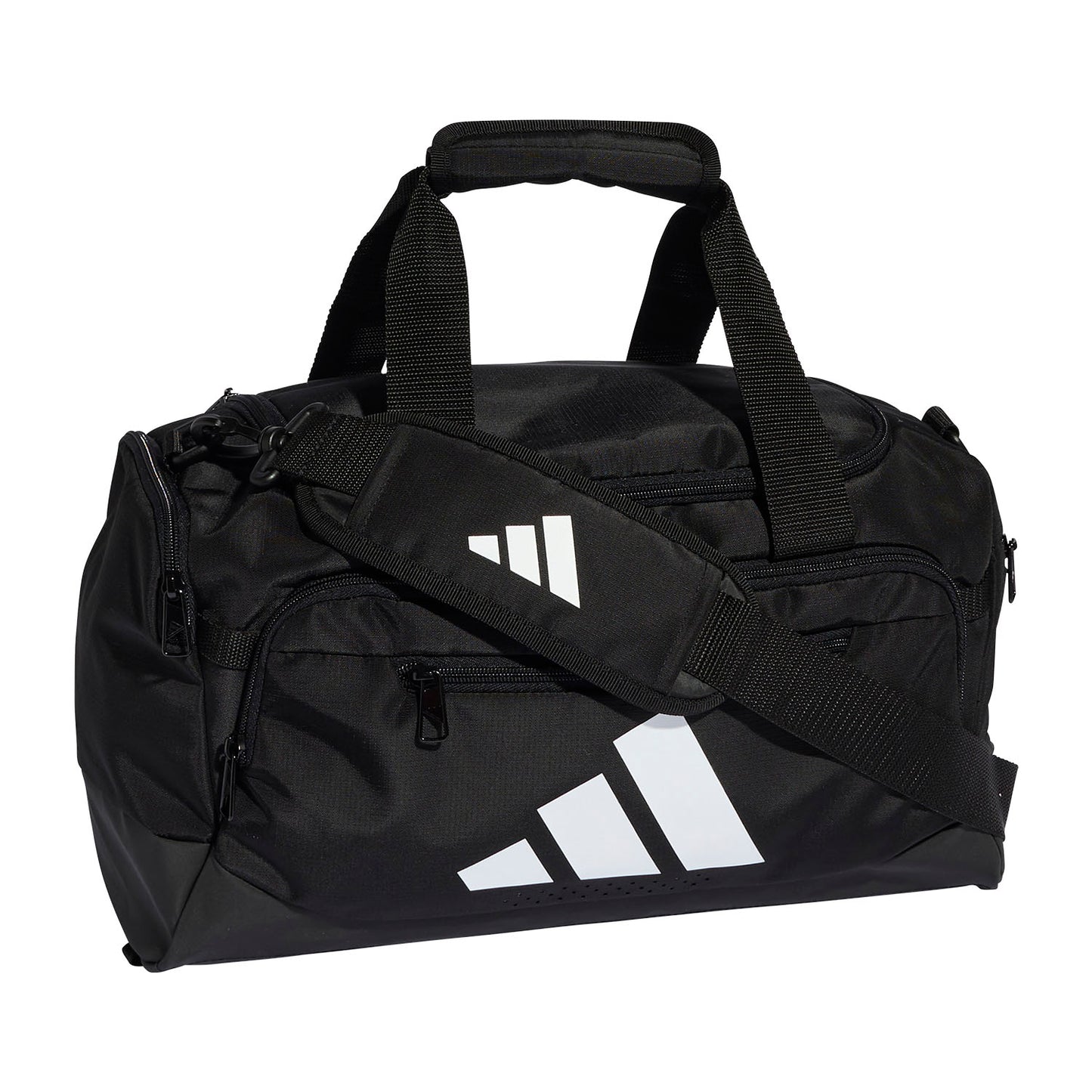 .Adidas TRAINING DEFENDER DUFFLE BAG XSMALL- Black/Black/White - (JZ0609) - C26