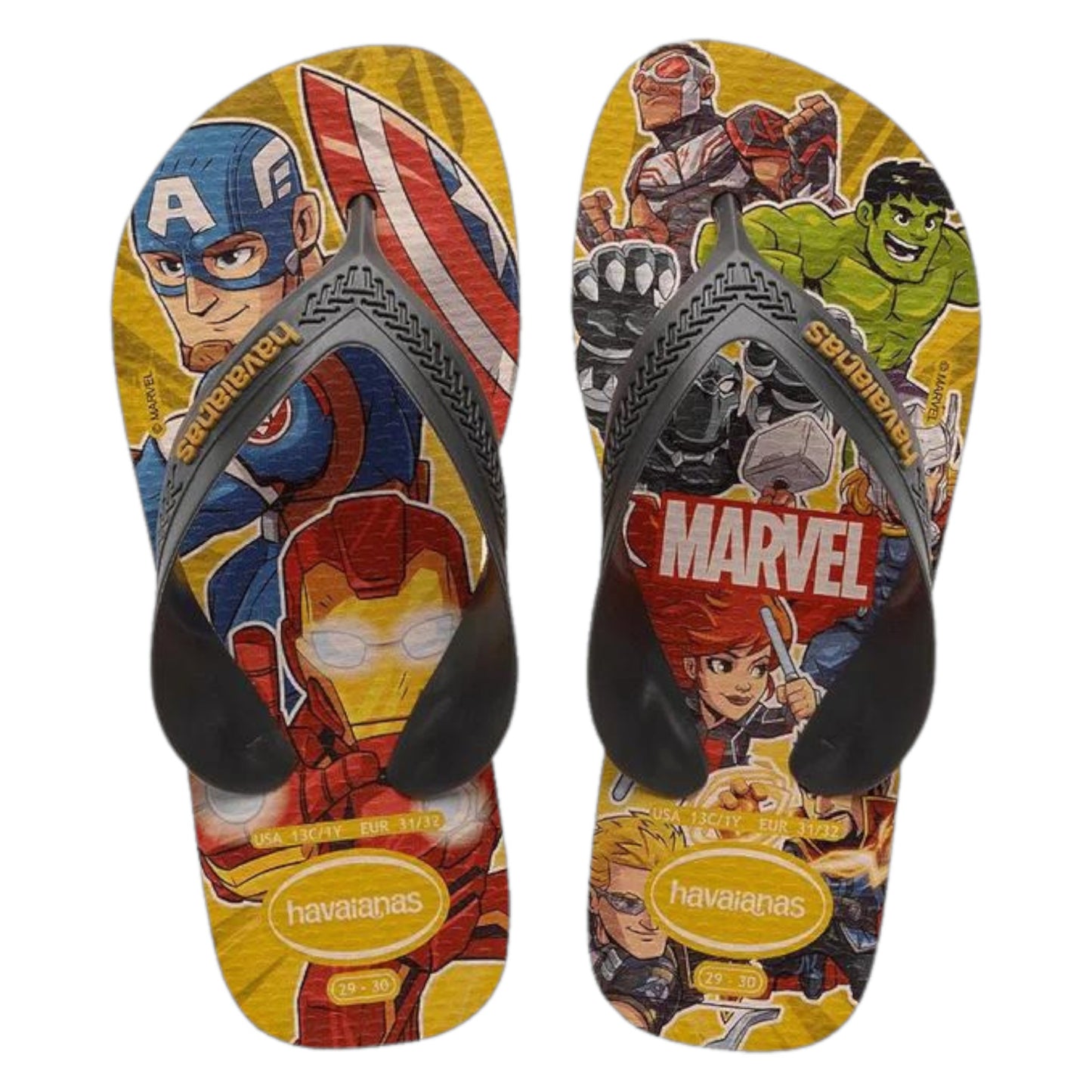 Havaianas Kids Max Marvel Jandal - (I2) - HVMU-  F