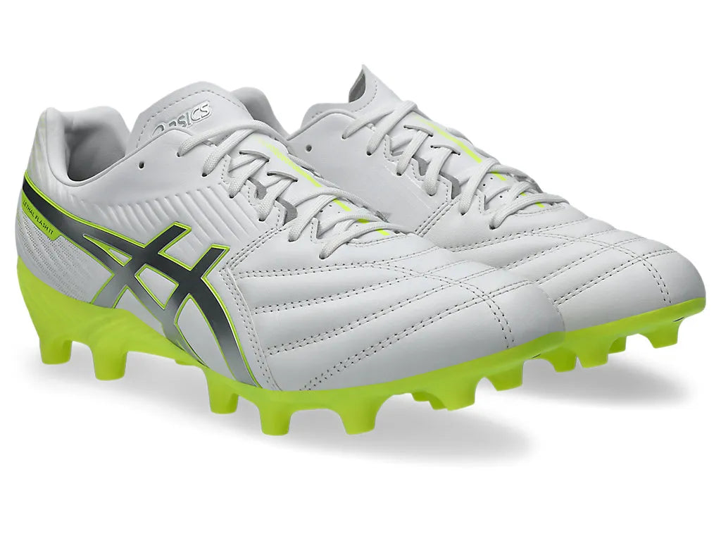 .Asics Mens Lethal Flash IT 3 (WIDE) - WHITE/SAFETY YELLOW - (1111A276.106) - FT3 - R2L17