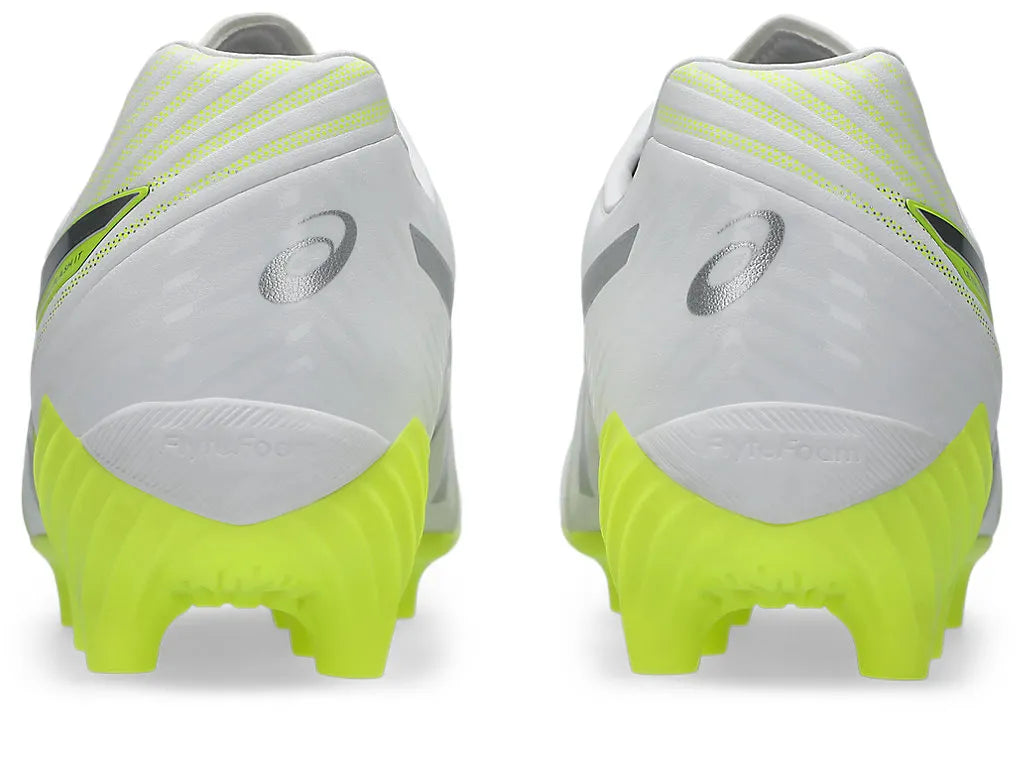 .Asics Mens Lethal Flash IT 3 (WIDE) - WHITE/SAFETY YELLOW - (1111A276.106) - FT3 - R2L17