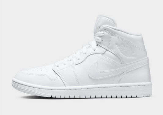 .Nike Womens Air Jordan 1 Mid - WHITE - (DV0991-111) - M96 - L/P