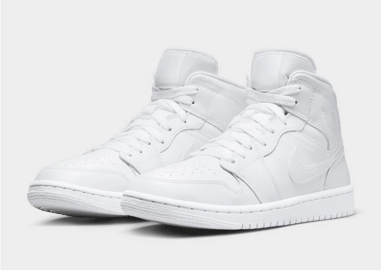 .Nike Womens Air Jordan 1 Mid - WHITE - (DV0991-111) - M96 - L/P