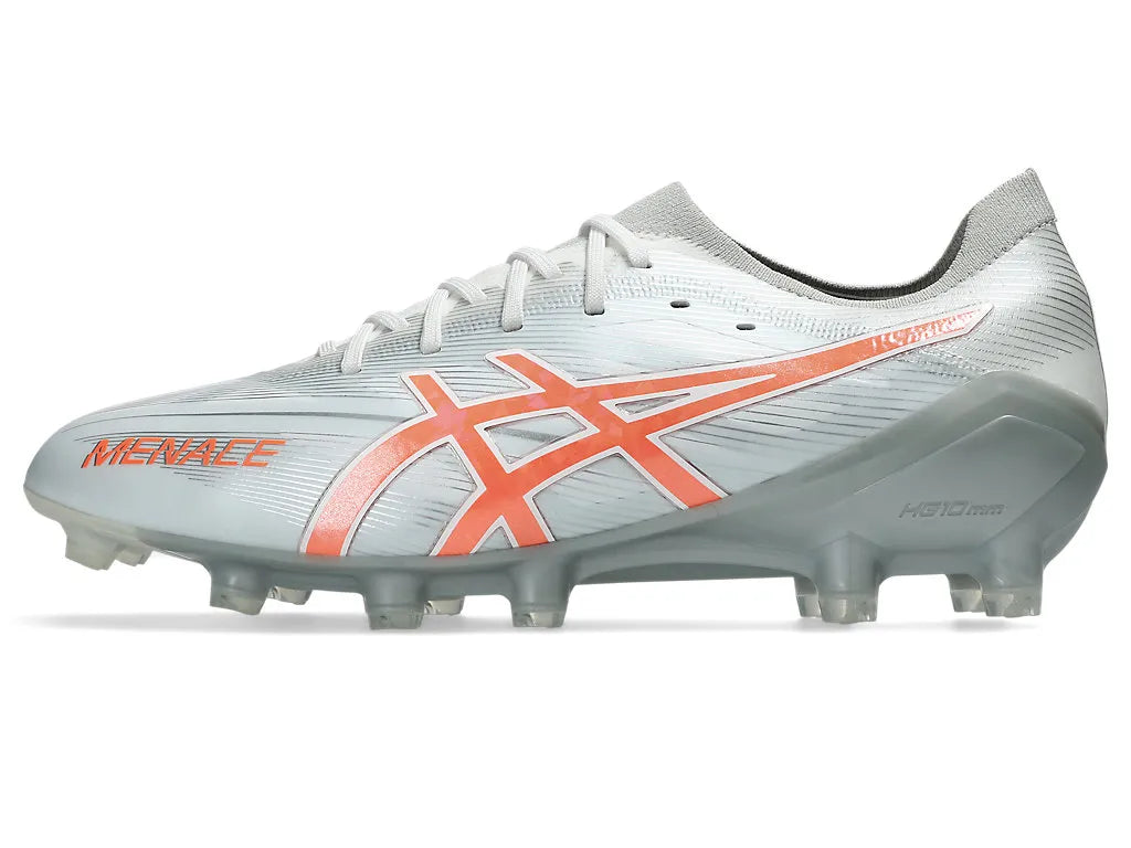 .ASICS MENS MENACE 5 - WHITE/VIVID CORAL - (1111A246-102) - MWV - R2L17