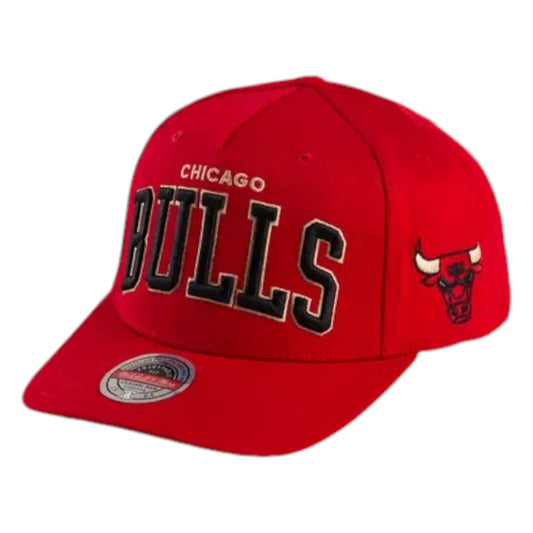 Mitchell & Ness NBA Chicago Bulls Pro Crown Snapback RED/BLACK - (MNCG22367) - MNB4 - F