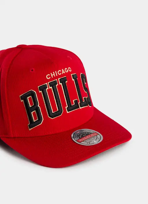Mitchell & Ness NBA Chicago Bulls Pro Crown Snapback RED/BLACK - (MNCG22367) - MNB4 - F