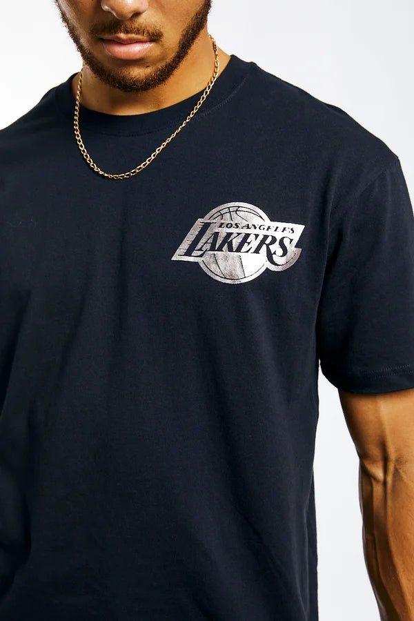 .Mitchell & Ness Mens T-Shirt Lakers - (7K2M1SBEJ-LAK) - R2 - TS21