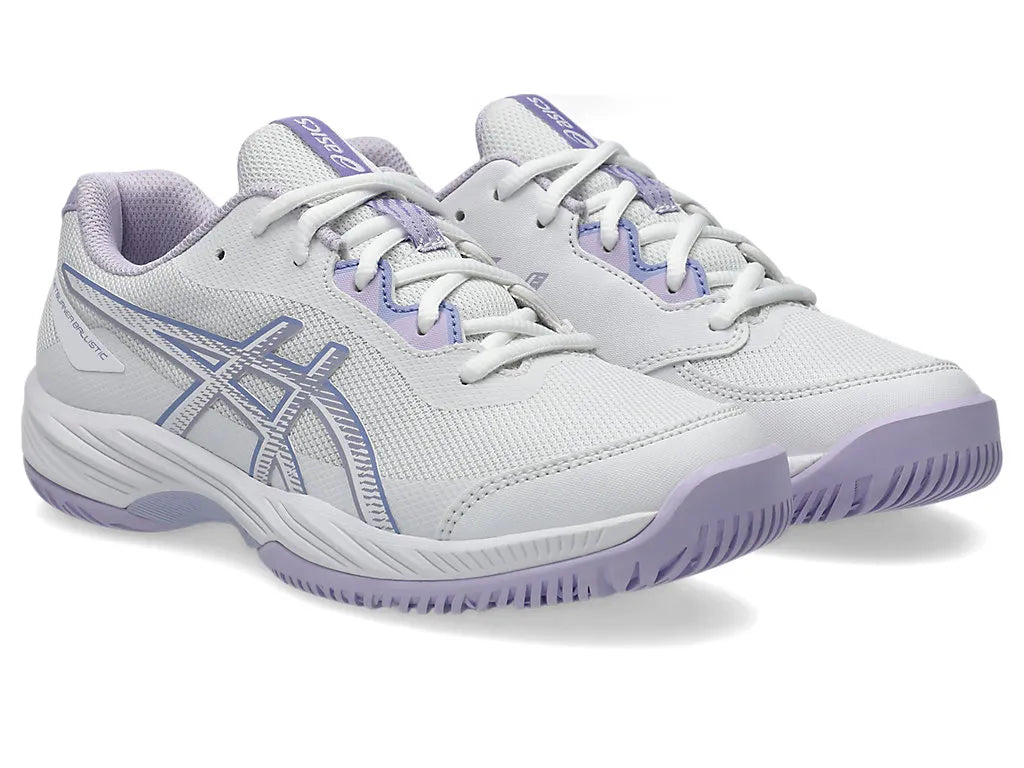 .ASICS YOUTH NETBURNER BALLISTIC 4 GS - White/Murasaki (Purple) - (1054A013.102) - MS - R2L14 - L/P