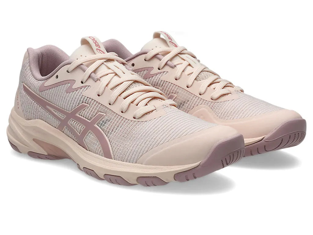 .ASICS WOMEN NETBURNER PROFESSIONAL FF 4 NETBALL SHOES - PEARL PINK/MORGANITE - (1072A097-701) - PP - R2L14