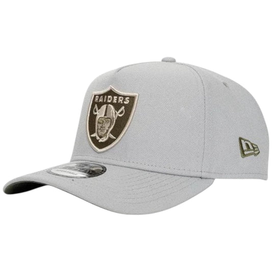 .NEW ERA 940 A-FRAME LAS VEGAS RAIDERS SNAPBACK - NEW OLIVE - (12891464) - F