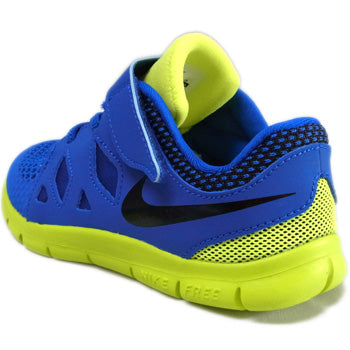 Nike free 5 tdv blue hotsell