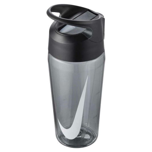 .Nike TR Hypercharge Straw Water Bottle (Black/Clear) - 16oz