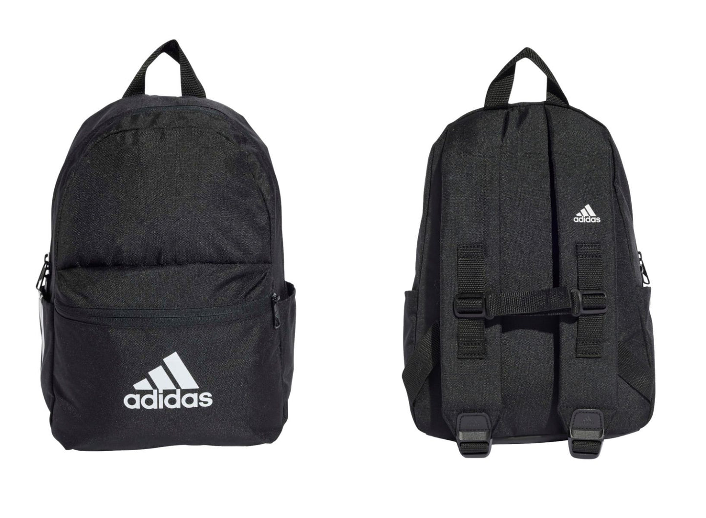 .ADIDAS BADGE OF SPORT BACKPACK (11.5L) - BLACK/WHITE - (IW4171) - F