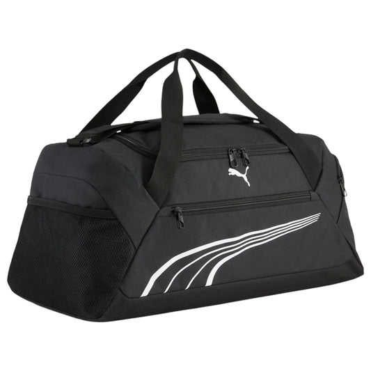 .PUMA FUNDAMENTAL SMALL SPORTS BAG - BLACK/WHITE - (091187-01) - C17