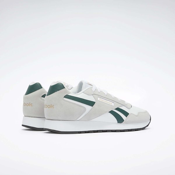 .Reebok Mens Glide White/Collegiate Green/Grey - (100209990) - RR1 - R1L6