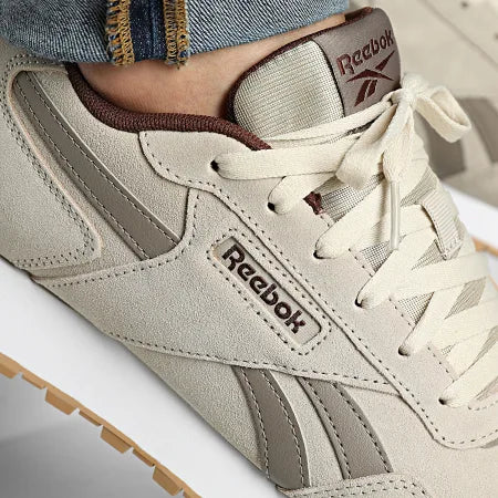 .Reebok Mens Glide Beige Gray Brown - (100221180) - RR2 - R1L6