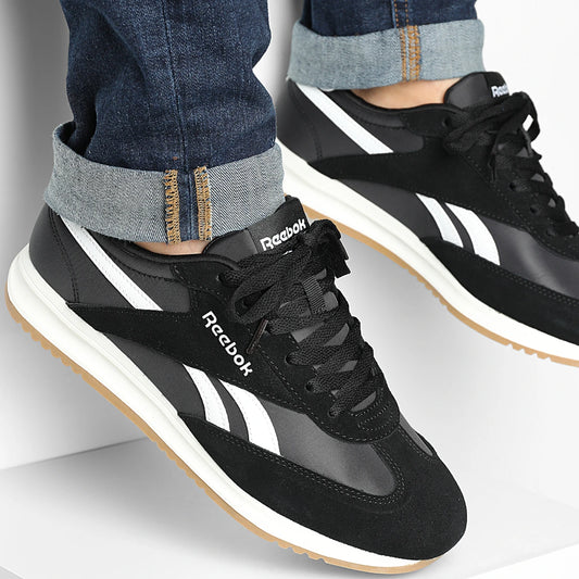 .REEBOK UNISEX WORLD 70 - BLACK/WHITE/GUM - (100251859) - SV - R1L6
