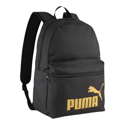 .PUMA Phase Backpack - Black/Gold - (091164-03) - C23