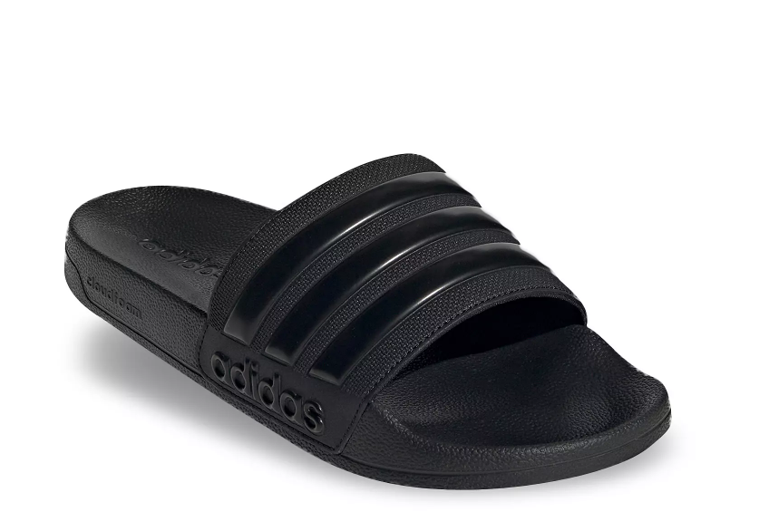 ADIDAS SHOWER SLIDES BLACK GZ3772 SWR R2L14 Shoe Bizz