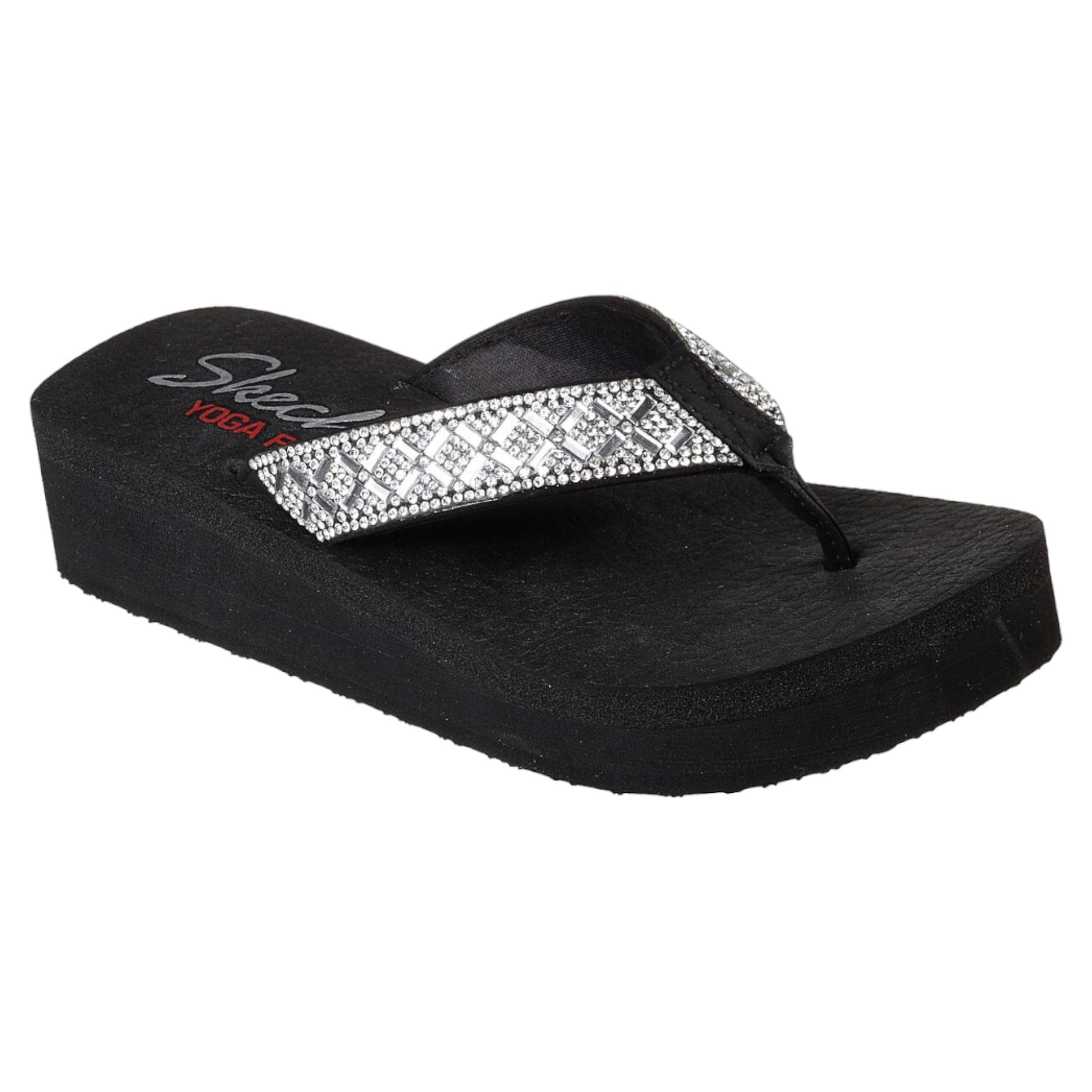 Skechers Womens Cali Vinyasa Lotus Black (SN38653/BLK) UX