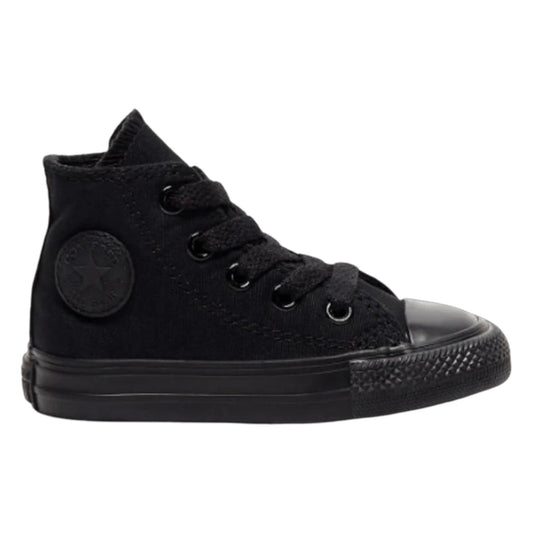 .Converse Toddler CT All Star Classic HI Top Black (7S121C) - B - R1L1