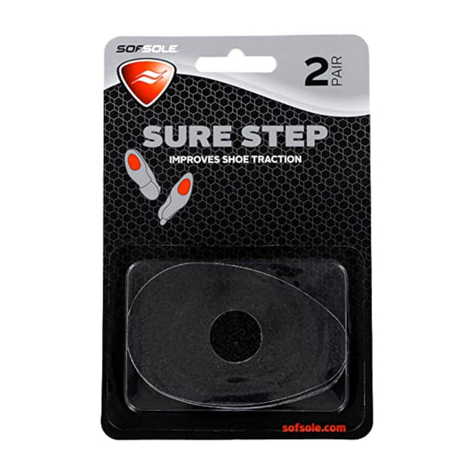 .SofSole Sure Step Non Slip 2 Pair Pack - F