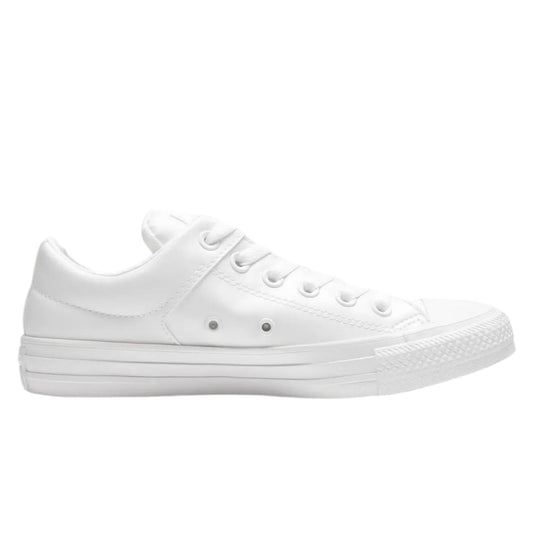 .Converse Chuck Taylor Leather Low Cut White Monochrome - (A10446) - OXW - R1L7